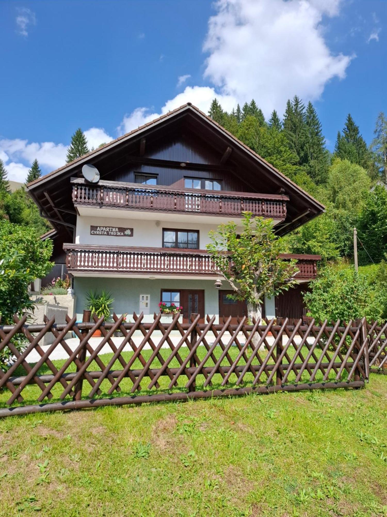 Apartma Cvrsta Trojka Jesenice Εξωτερικό φωτογραφία